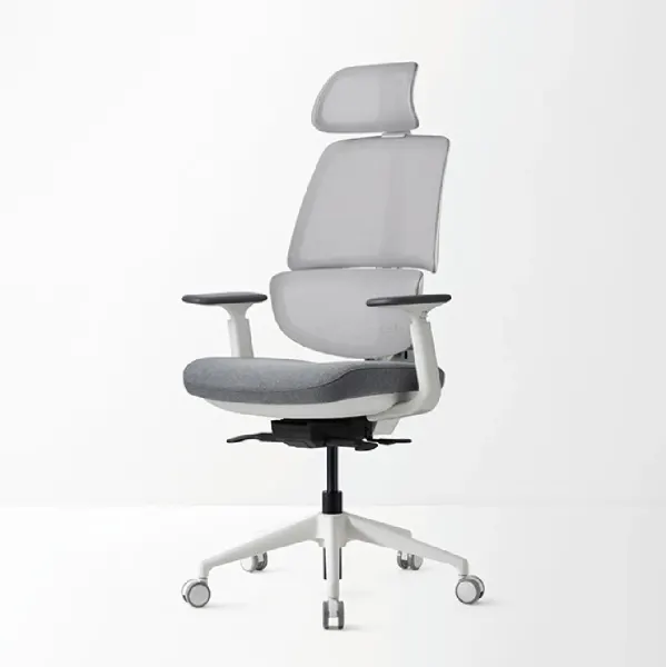 G3 High-Back Mesh Chair with Dual Backrest - White Saudi Arabia